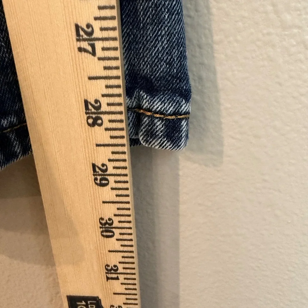 Levi's 505 Regular Fit Jeans W33 L30 Blue Denim Straight Leg Casual 00505-1936